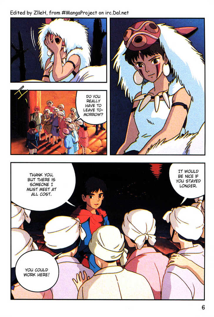 Princess Mononoke Chapter 2.1-1 page 7 - Vol.02 Chapter 1.1