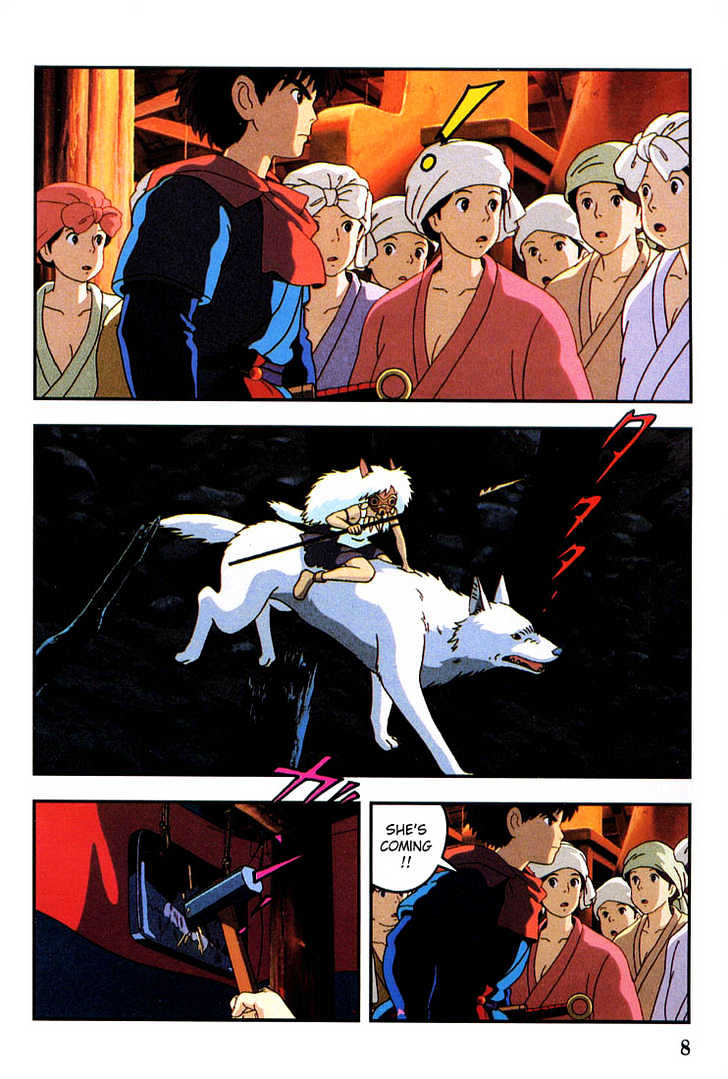 Princess Mononoke Chapter 2.1-1 page 9 - Vol.02 Chapter 1.1