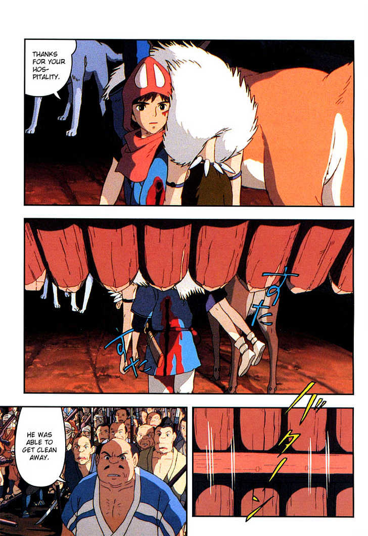 Princess Mononoke Chapter 2.1-2 page 36 - Vol.02 Chapter 1.2