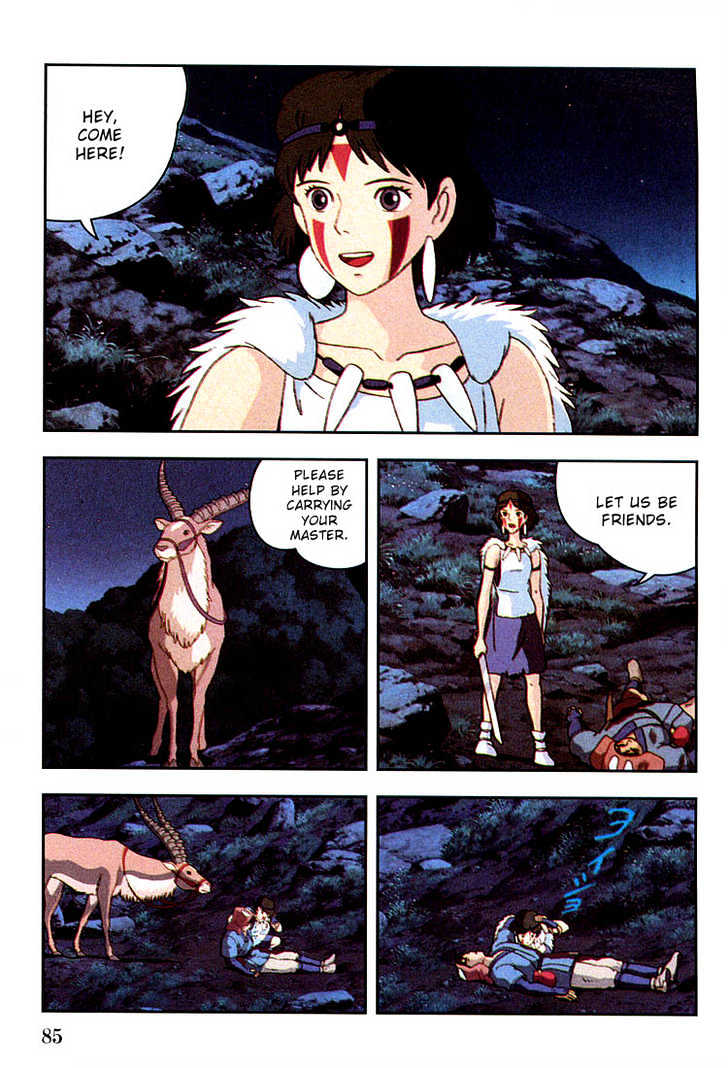 Princess Mononoke Chapter 2.2 page 13 - Vol.02 Chapter 2