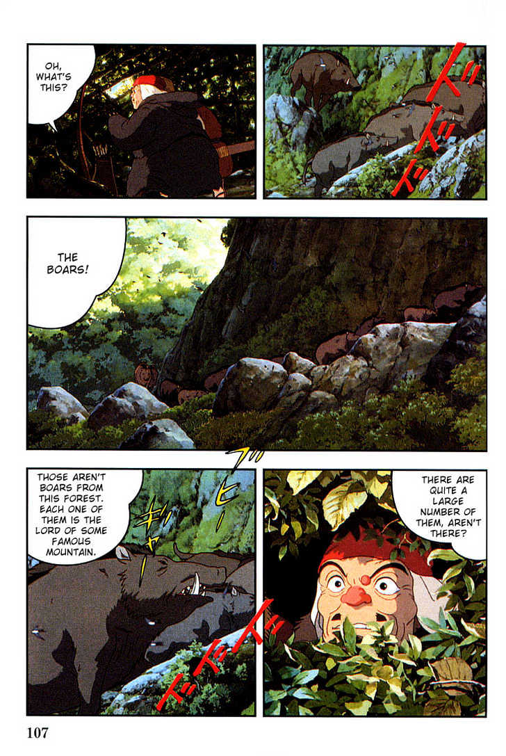Princess Mononoke Chapter 2.3 page 12 - Vol.02 Chapter 3