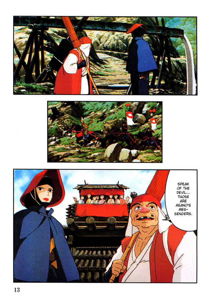 Princess Mononoke Chapter 3.1 page 13 - Vol.03 Chapter 1