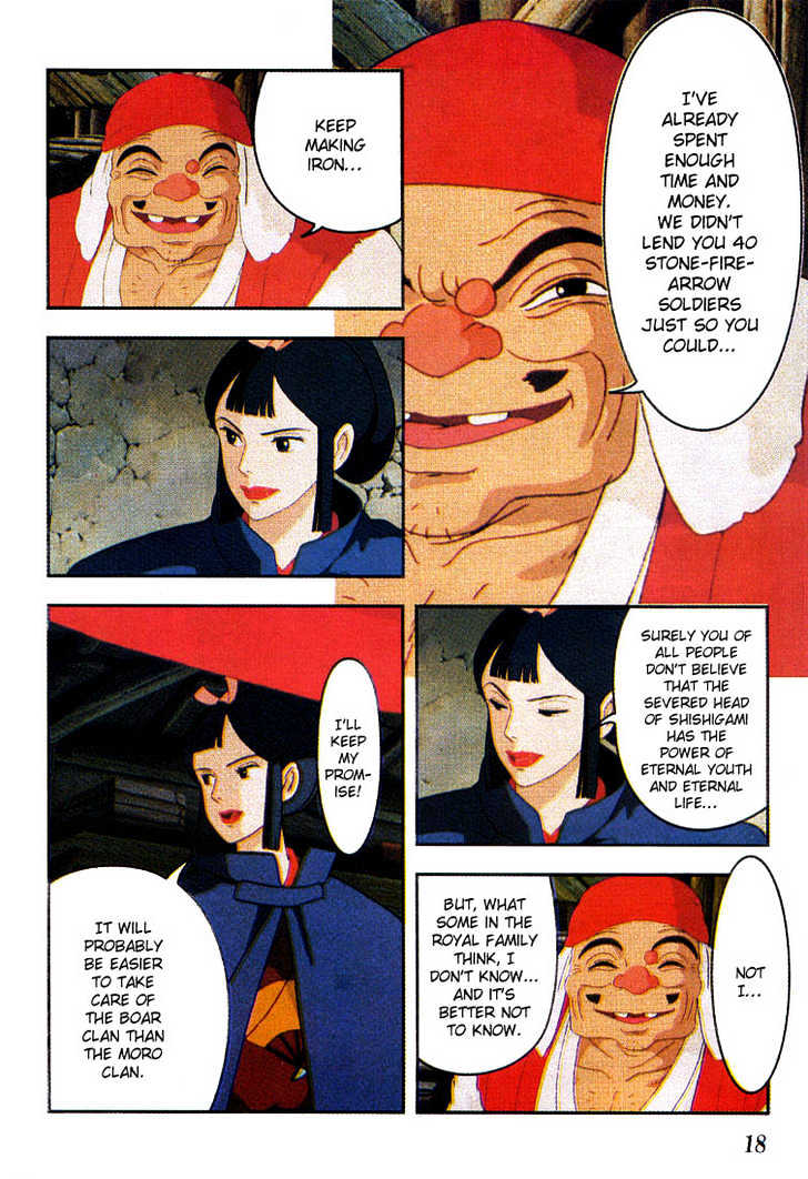 Princess Mononoke Chapter 3.1 page 18 - Vol.03 Chapter 1