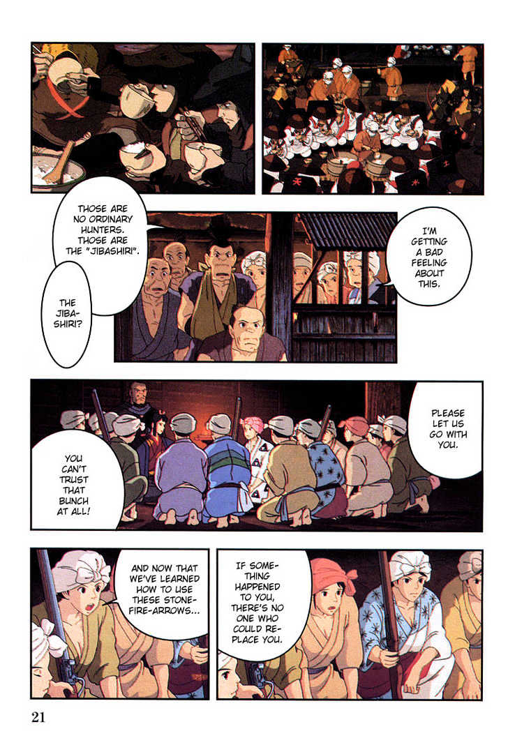 Princess Mononoke Chapter 3.1 page 21 - Vol.03 Chapter 1