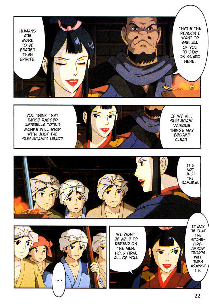 Princess Mononoke Chapter 3.1 page 22 - Vol.03 Chapter 1