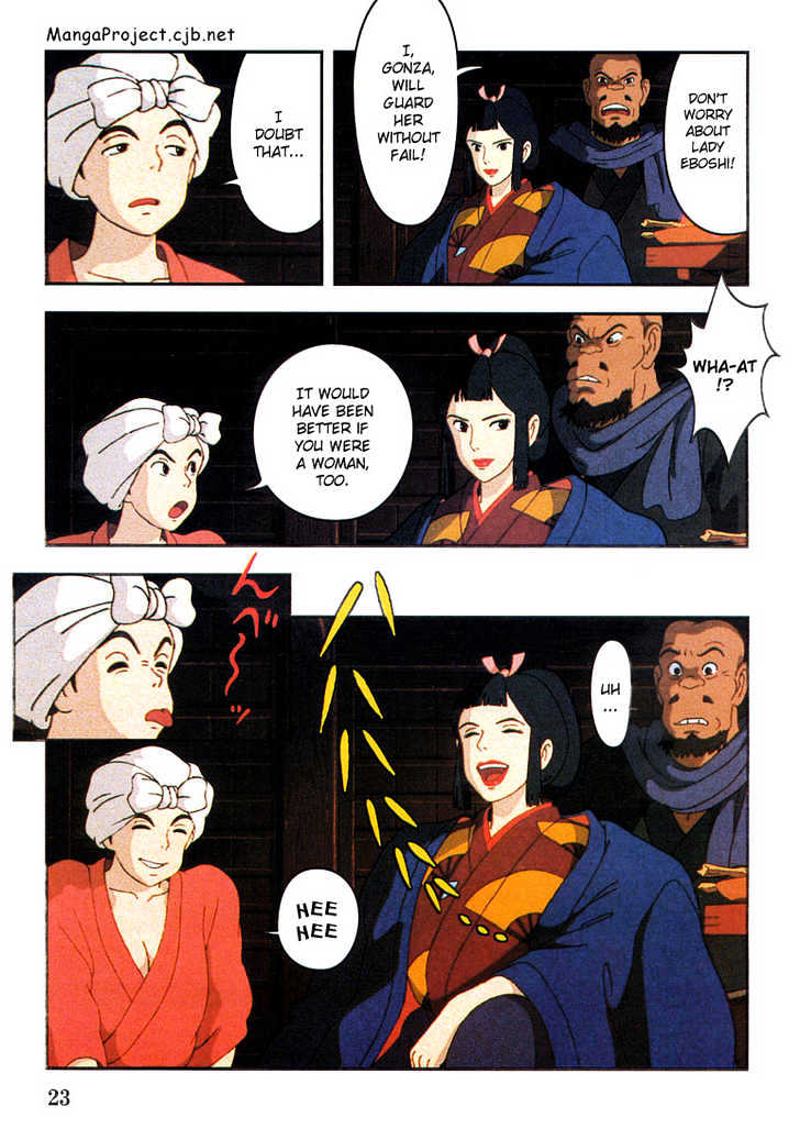 Princess Mononoke Chapter 3.1 page 23 - Vol.03 Chapter 1