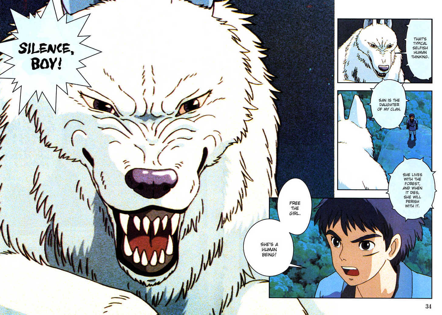 Princess Mononoke Chapter 3.2 page 10 - Vol.03 Chapter 2