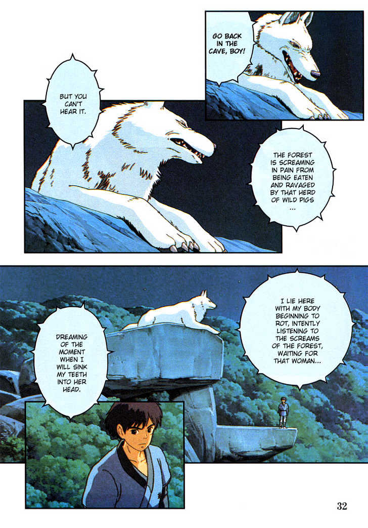 Princess Mononoke Chapter 3.2 page 8 - Vol.03 Chapter 2
