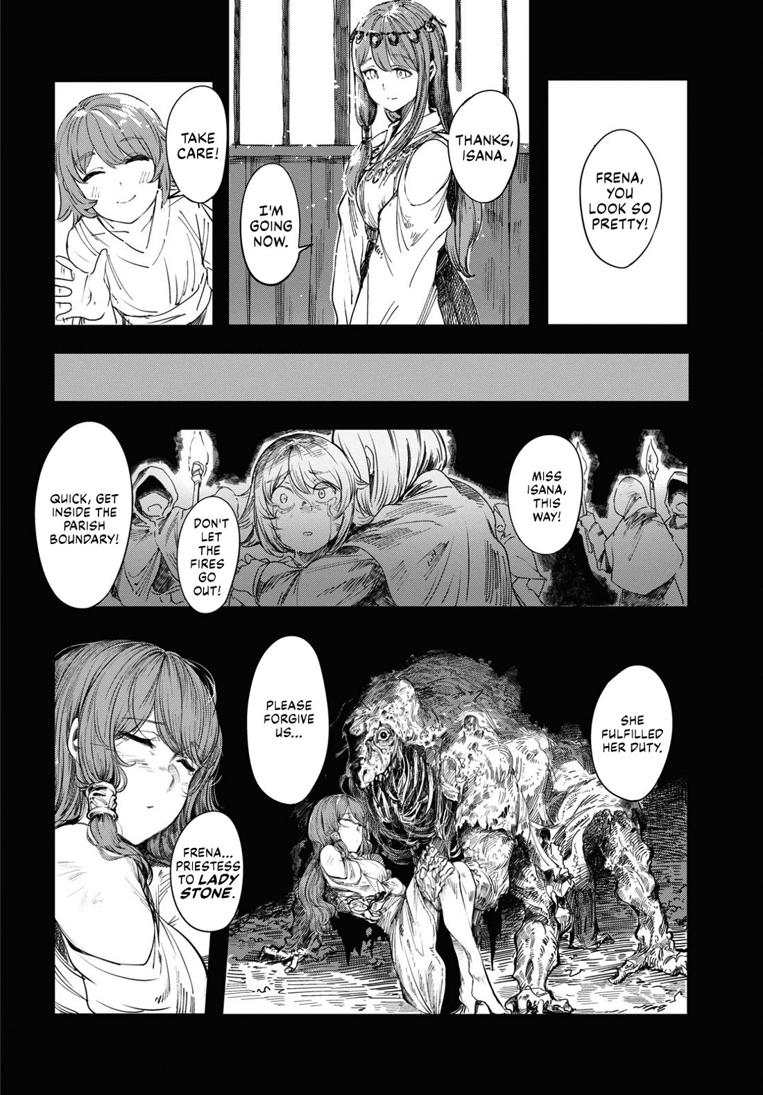 Princess of Cathedral Chapter 1 page 4 - Chapter 1: To you of the new world