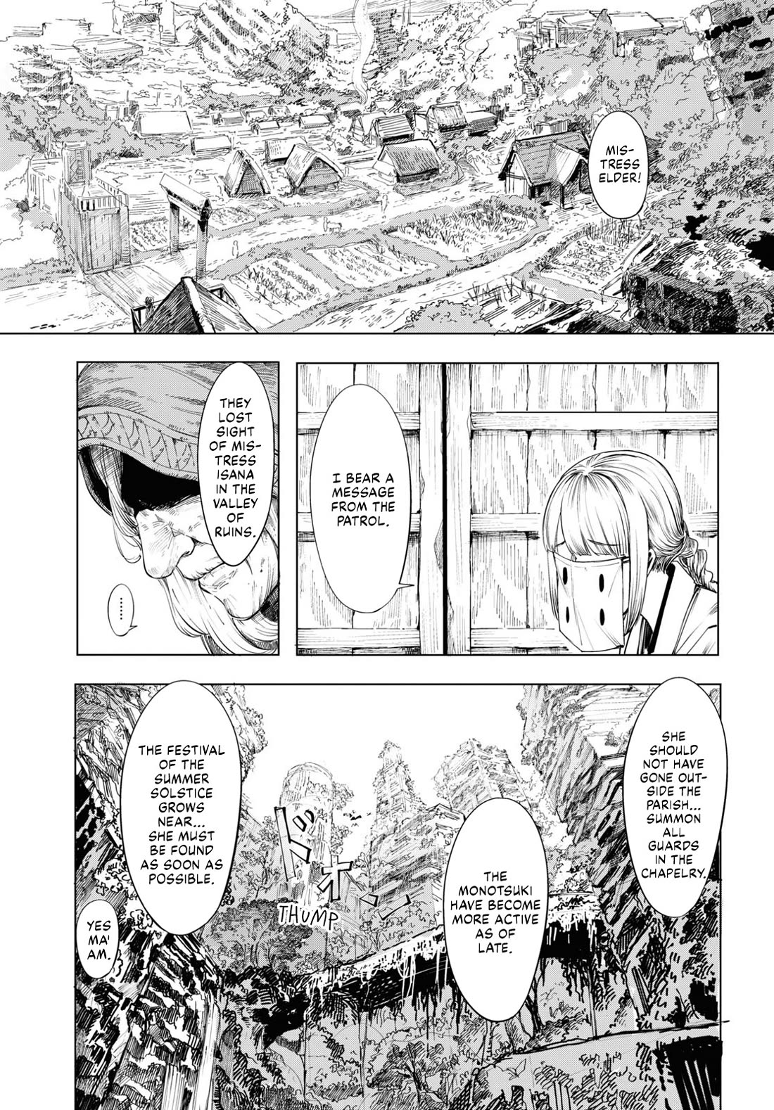 Princess of Cathedral Chapter 1 page 5 - Chapter 1: To you of the new world