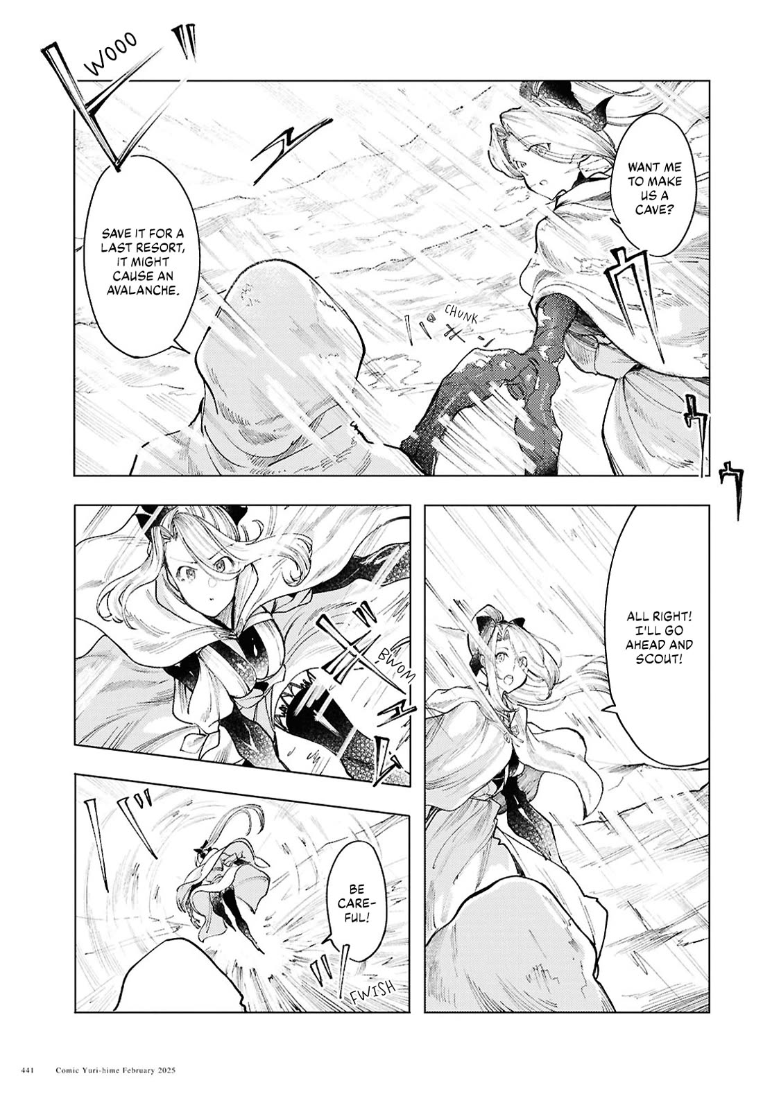 Princess of Cathedral Chapter 15 page 3 - Chapter 15: A couple in the snowy mountains