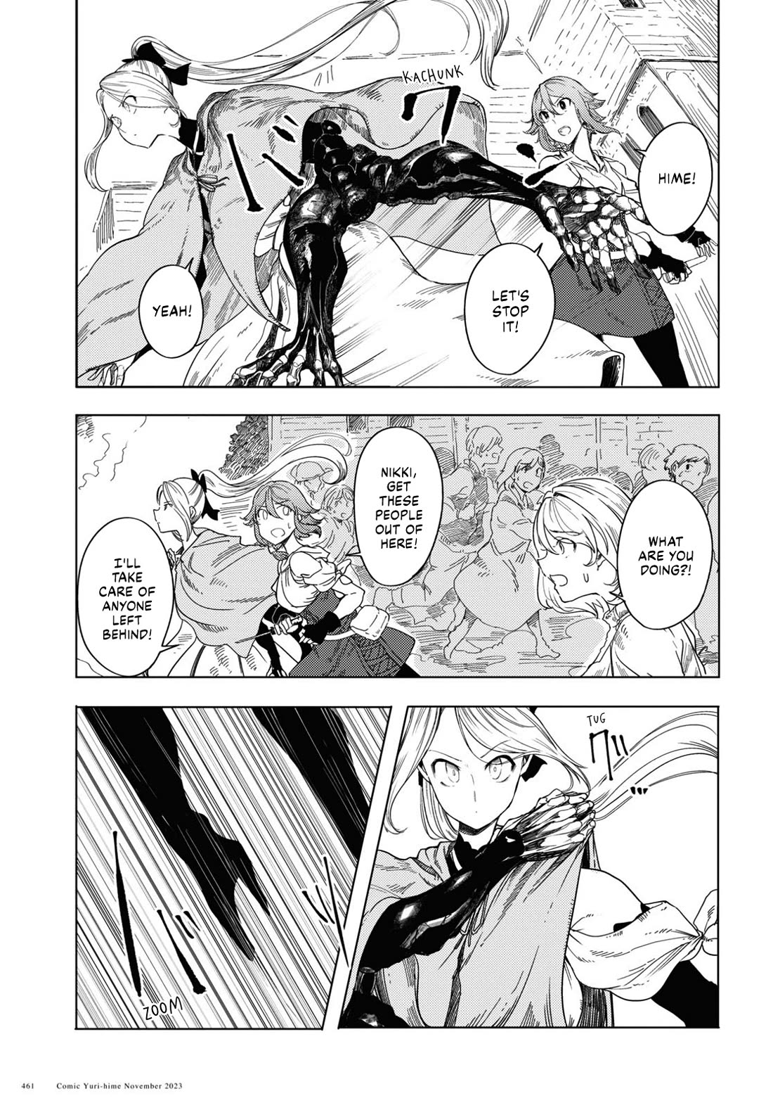Princess of Cathedral Chapter 4 page 13 - Chapter 4: Attack