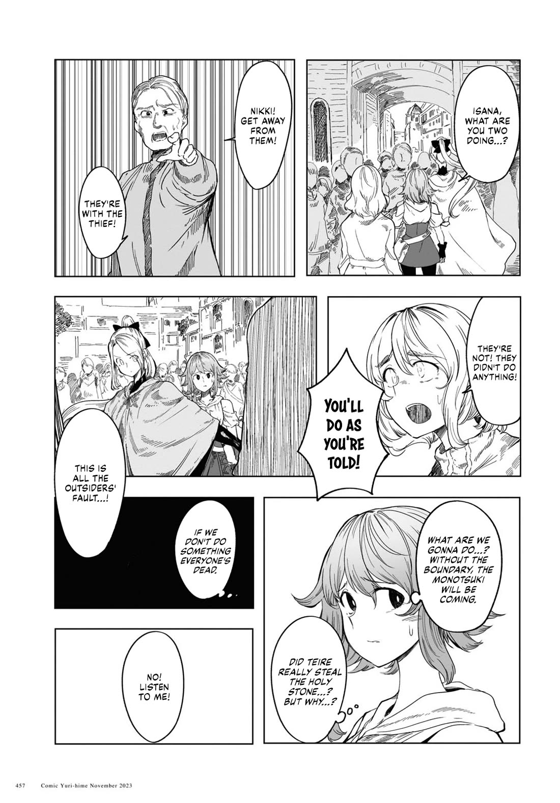 Princess of Cathedral Chapter 4 page 9 - Chapter 4: Attack