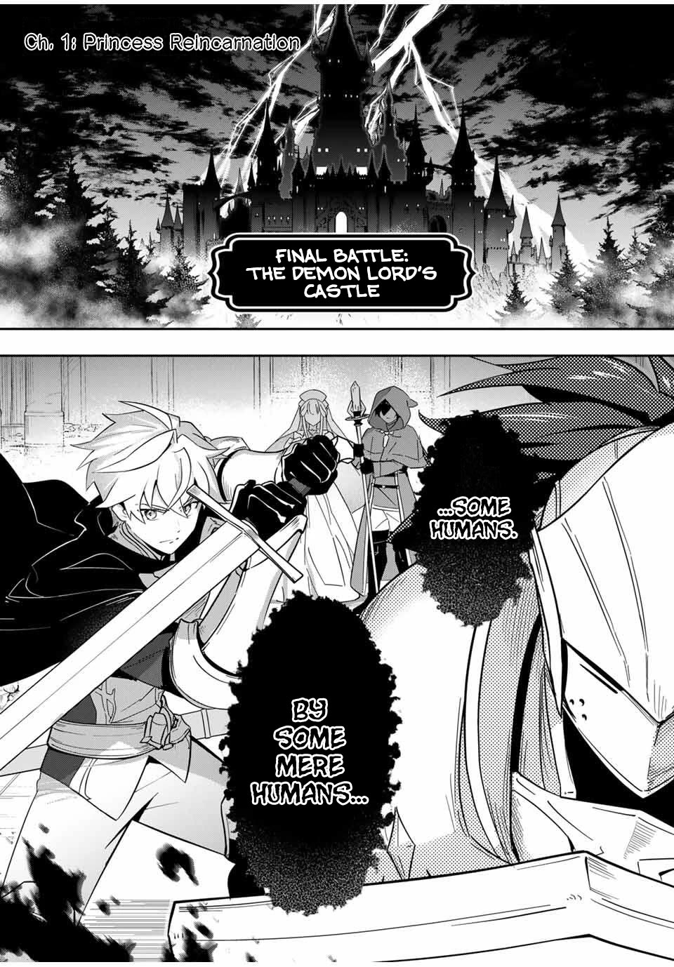 Princess Reincarnation ~ The Legendary Arch Mage (♂) becomes a Princess Knight and creates a Legendary Order of Lady Knights and becomes unrivaled ~ Chapter 1 page 2 - Chapter 1: Princess Reincarnation