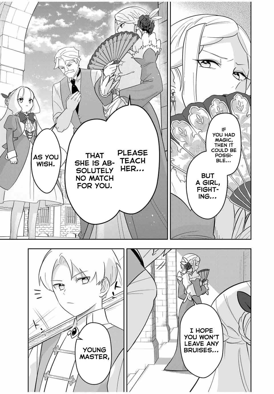 Princess Reincarnation ~ The Legendary Arch Mage (♂) becomes a Princess Knight and creates a Legendary Order of Lady Knights and becomes unrivaled ~ Chapter 1 page 46 - Chapter 1: Princess Reincarnation