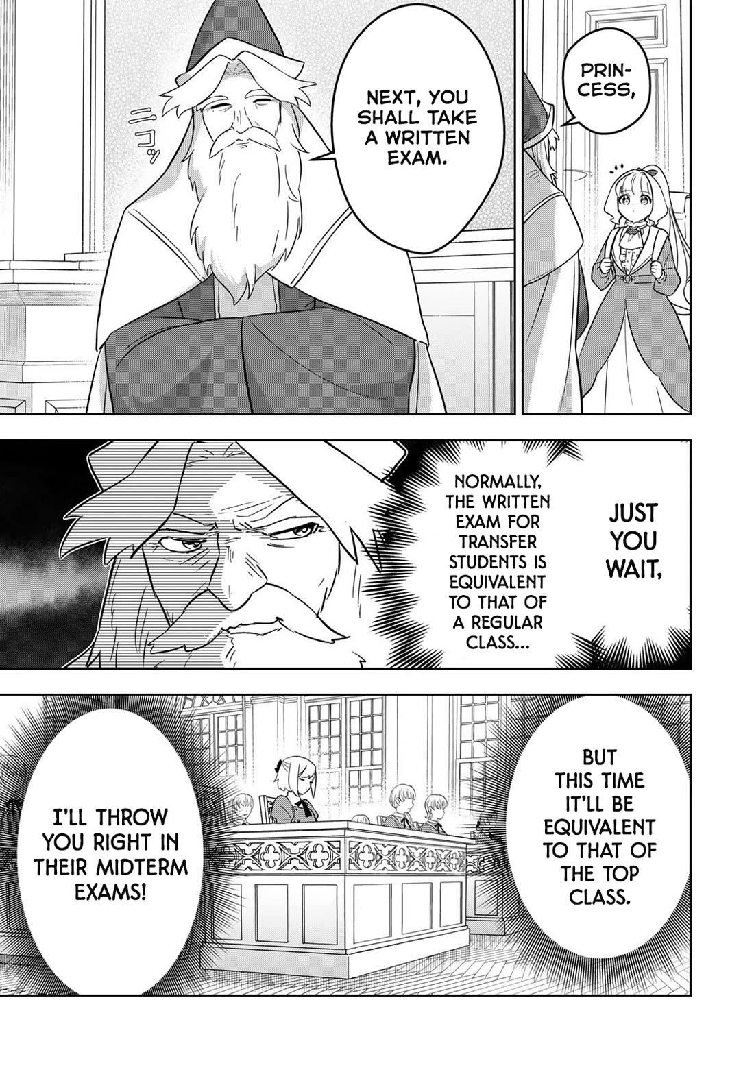 Princess Reincarnation ~ The Legendary Arch Mage (♂) becomes a Princess Knight and creates a Legendary Order of Lady Knights and becomes unrivaled ~ Chapter 10 page 3 - Chapter 10: Next, the written exam
