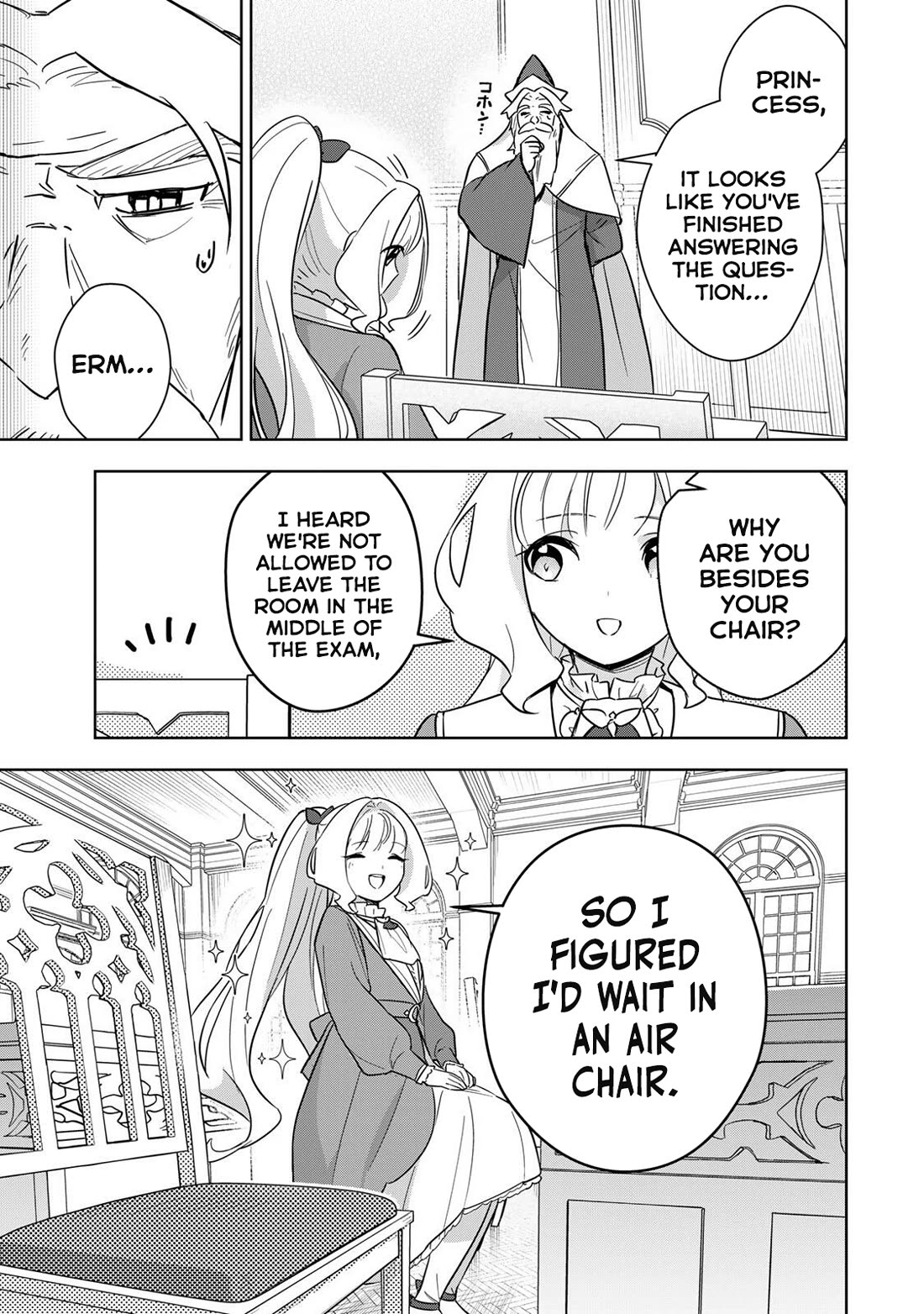 Princess Reincarnation ~ The Legendary Arch Mage (♂) becomes a Princess Knight and creates a Legendary Order of Lady Knights and becomes unrivaled ~ Chapter 10 page 7 - Chapter 10: Next, the written exam