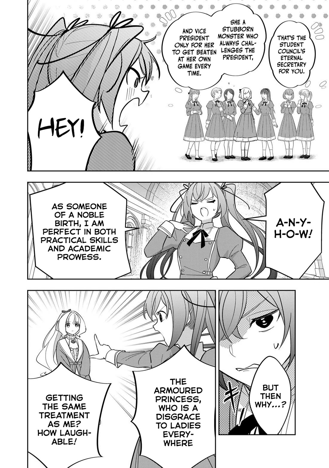 Princess Reincarnation ~ The Legendary Arch Mage (♂) becomes a Princess Knight and creates a Legendary Order of Lady Knights and becomes unrivaled ~ Chapter 11 page 12 - Chapter 11: What could the Student Council want?