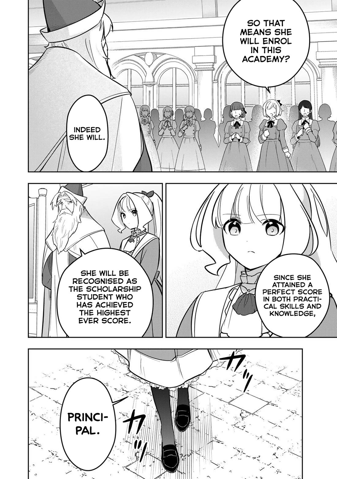 Princess Reincarnation ~ The Legendary Arch Mage (♂) becomes a Princess Knight and creates a Legendary Order of Lady Knights and becomes unrivaled ~ Chapter 11 page 8 - Chapter 11: What could the Student Council want?