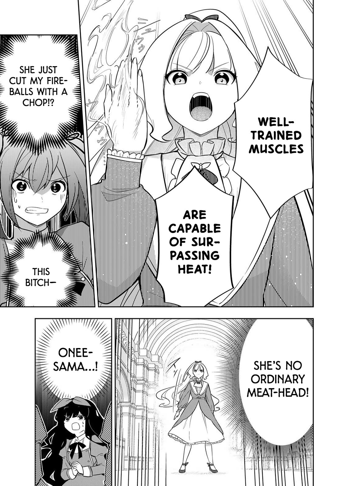 Princess Reincarnation ~ The Legendary Arch Mage (♂) becomes a Princess Knight and creates a Legendary Order of Lady Knights and becomes unrivaled ~ Chapter 12 page 11 - Chapter 12: Would you like to see the power of muscles?