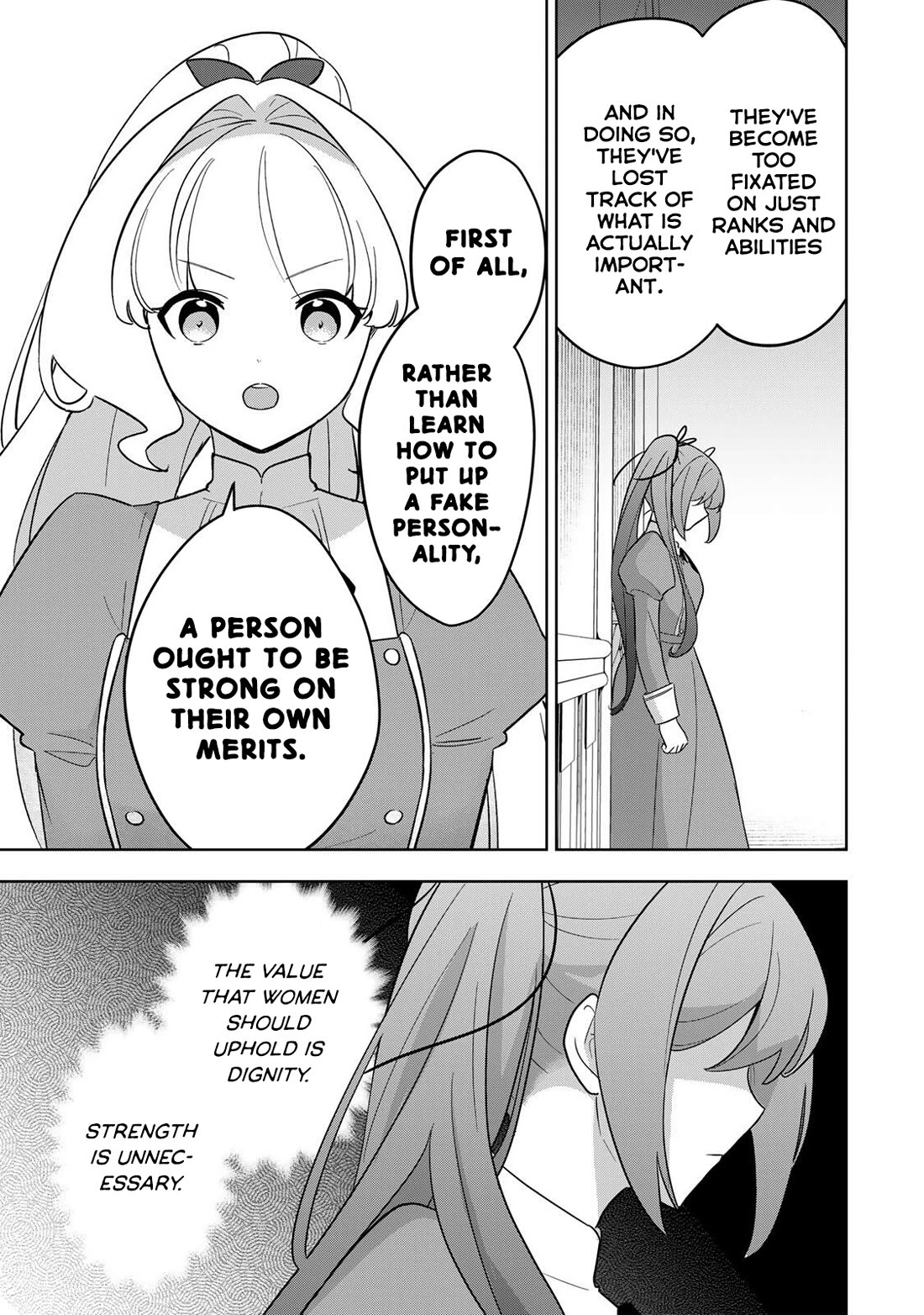 Princess Reincarnation ~ The Legendary Arch Mage (♂) becomes a Princess Knight and creates a Legendary Order of Lady Knights and becomes unrivaled ~ Chapter 15 page 13 - Chapter 15: Is dignity the most important thing?