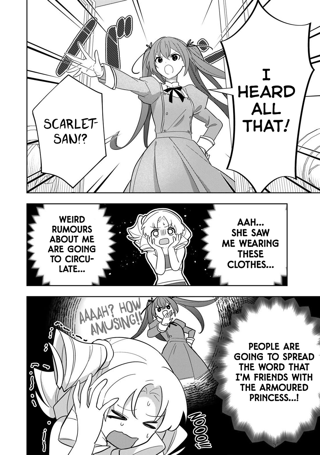 Princess Reincarnation ~ The Legendary Arch Mage (♂) becomes a Princess Knight and creates a Legendary Order of Lady Knights and becomes unrivaled ~ Chapter 15 page 14 - Chapter 15: Is dignity the most important thing?
