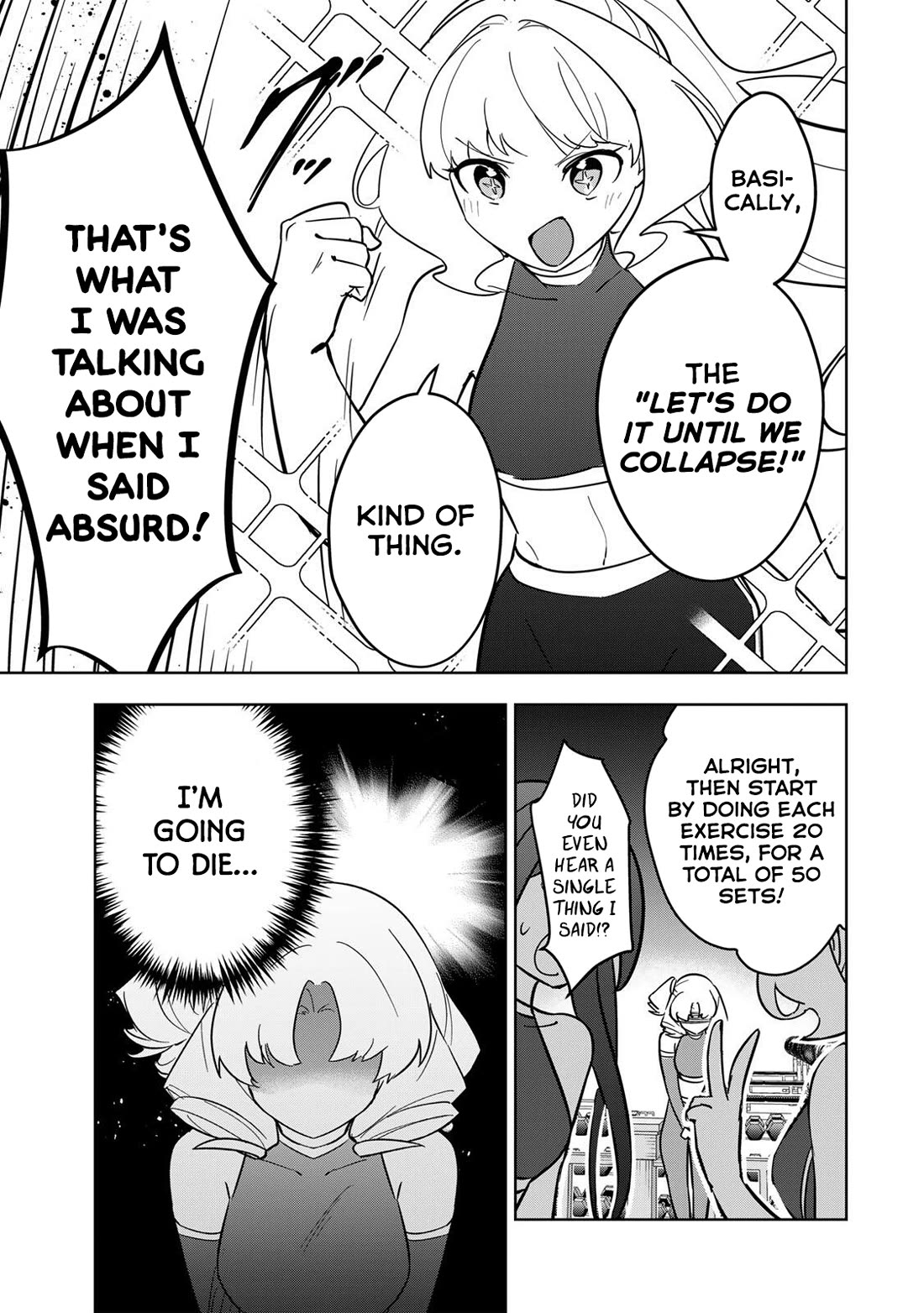 Princess Reincarnation ~ The Legendary Arch Mage (♂) becomes a Princess Knight and creates a Legendary Order of Lady Knights and becomes unrivaled ~ Chapter 16 page 3 - Chapter 16: The Muscle Training Club has started, indeed