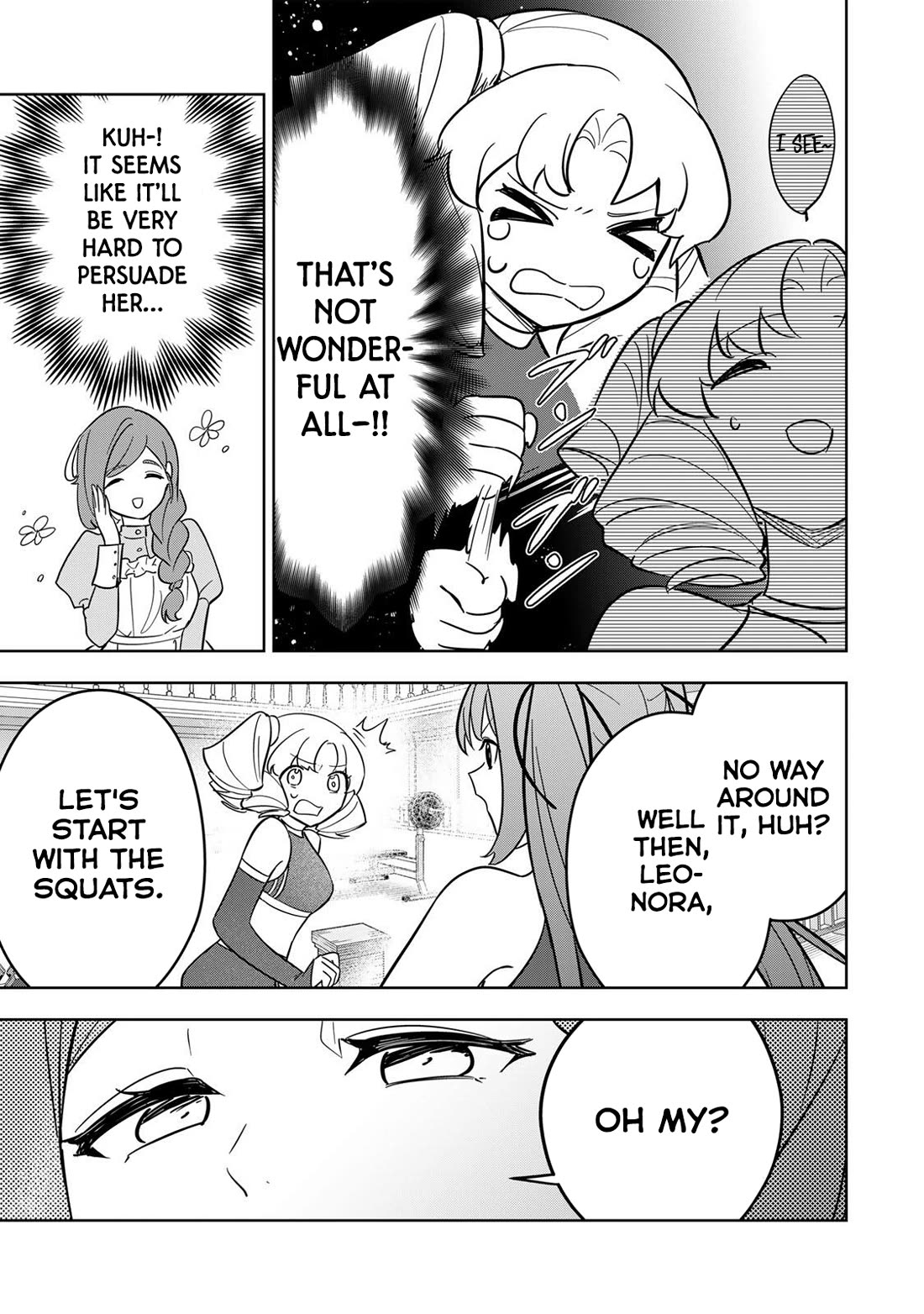 Princess Reincarnation ~ The Legendary Arch Mage (♂) becomes a Princess Knight and creates a Legendary Order of Lady Knights and becomes unrivaled ~ Chapter 16 page 9 - Chapter 16: The Muscle Training Club has started, indeed