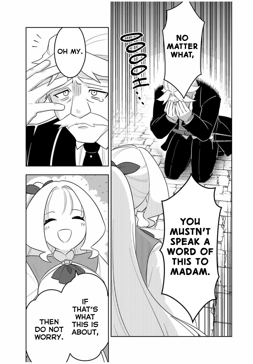 Princess Reincarnation ~ The Legendary Arch Mage (♂) becomes a Princess Knight and creates a Legendary Order of Lady Knights and becomes unrivaled ~ Chapter 2 page 12 - Chapter 2: Keeping my muscle training to a minimum