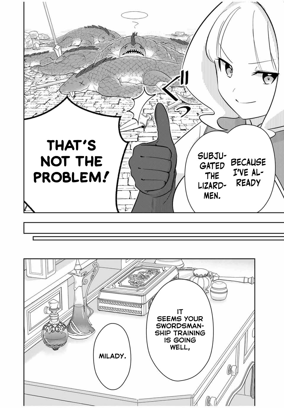 Princess Reincarnation ~ The Legendary Arch Mage (♂) becomes a Princess Knight and creates a Legendary Order of Lady Knights and becomes unrivaled ~ Chapter 2 page 13 - Chapter 2: Keeping my muscle training to a minimum