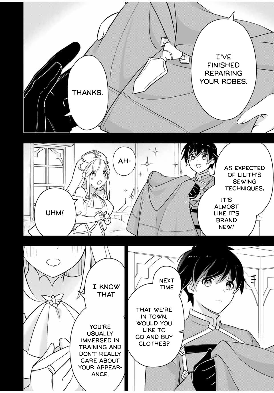 Princess Reincarnation ~ The Legendary Arch Mage (♂) becomes a Princess Knight and creates a Legendary Order of Lady Knights and becomes unrivaled ~ Chapter 2 page 27 - Chapter 2: Keeping my muscle training to a minimum