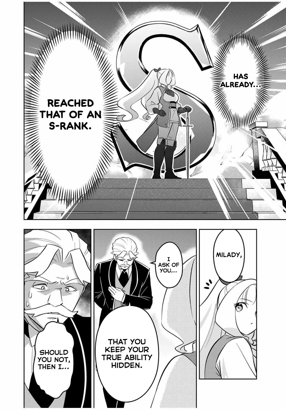 Princess Reincarnation ~ The Legendary Arch Mage (♂) becomes a Princess Knight and creates a Legendary Order of Lady Knights and becomes unrivaled ~ Chapter 2 page 7 - Chapter 2: Keeping my muscle training to a minimum