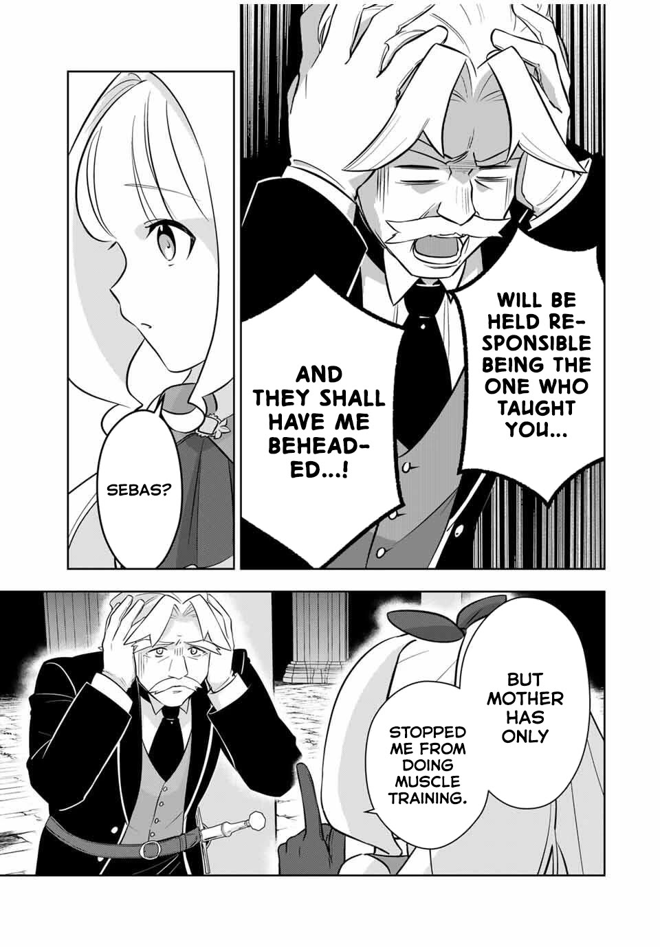 Princess Reincarnation ~ The Legendary Arch Mage (♂) becomes a Princess Knight and creates a Legendary Order of Lady Knights and becomes unrivaled ~ Chapter 2 page 8 - Chapter 2: Keeping my muscle training to a minimum