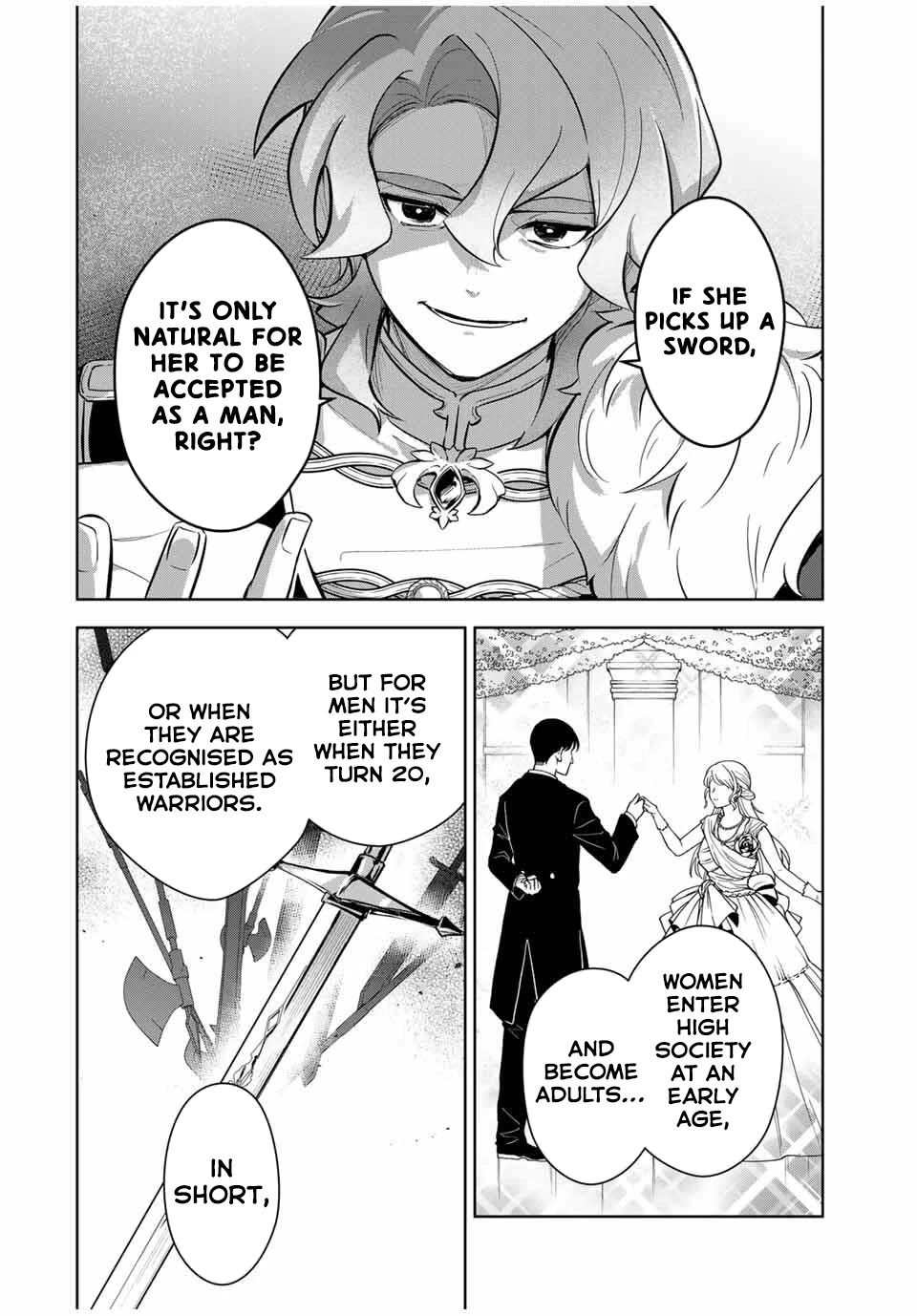 Princess Reincarnation ~ The Legendary Arch Mage (♂) becomes a Princess Knight and creates a Legendary Order of Lady Knights and becomes unrivaled ~ Chapter 3 page 18 - Chapter 3: As a lady you must make good use of your spare time