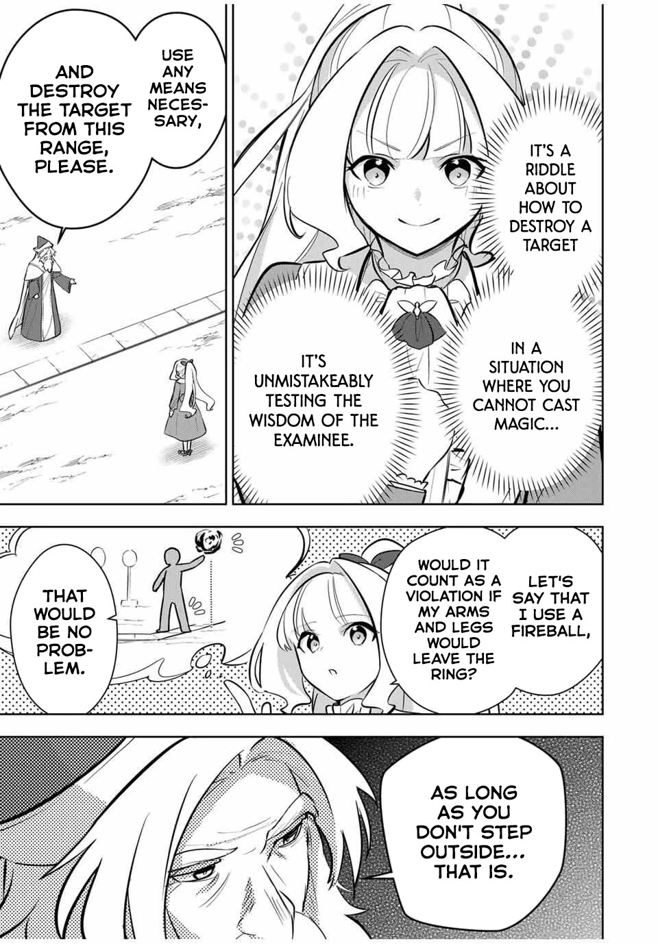 Princess Reincarnation ~ The Legendary Arch Mage (♂) becomes a Princess Knight and creates a Legendary Order of Lady Knights and becomes unrivaled ~ Chapter 9 page 11 - Chapter 9: I shall take the Entrance Exam