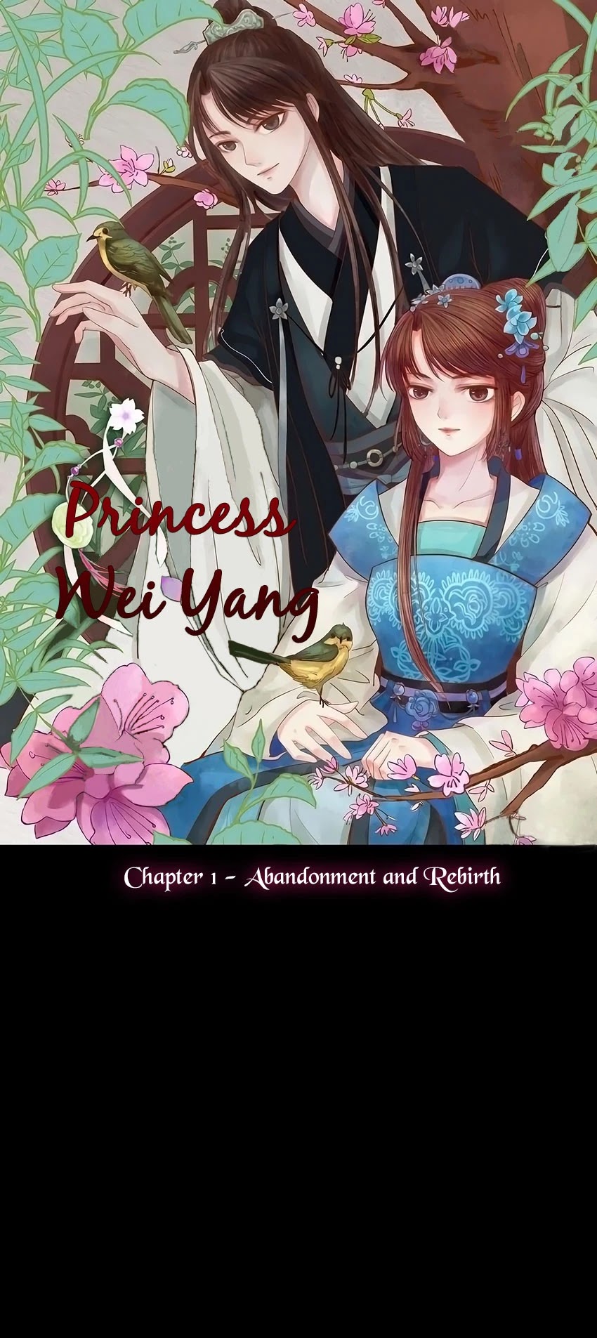 Princess Wei Yang Chapter 1 page 1 - Chapter 1: Abandonment and Rebirth