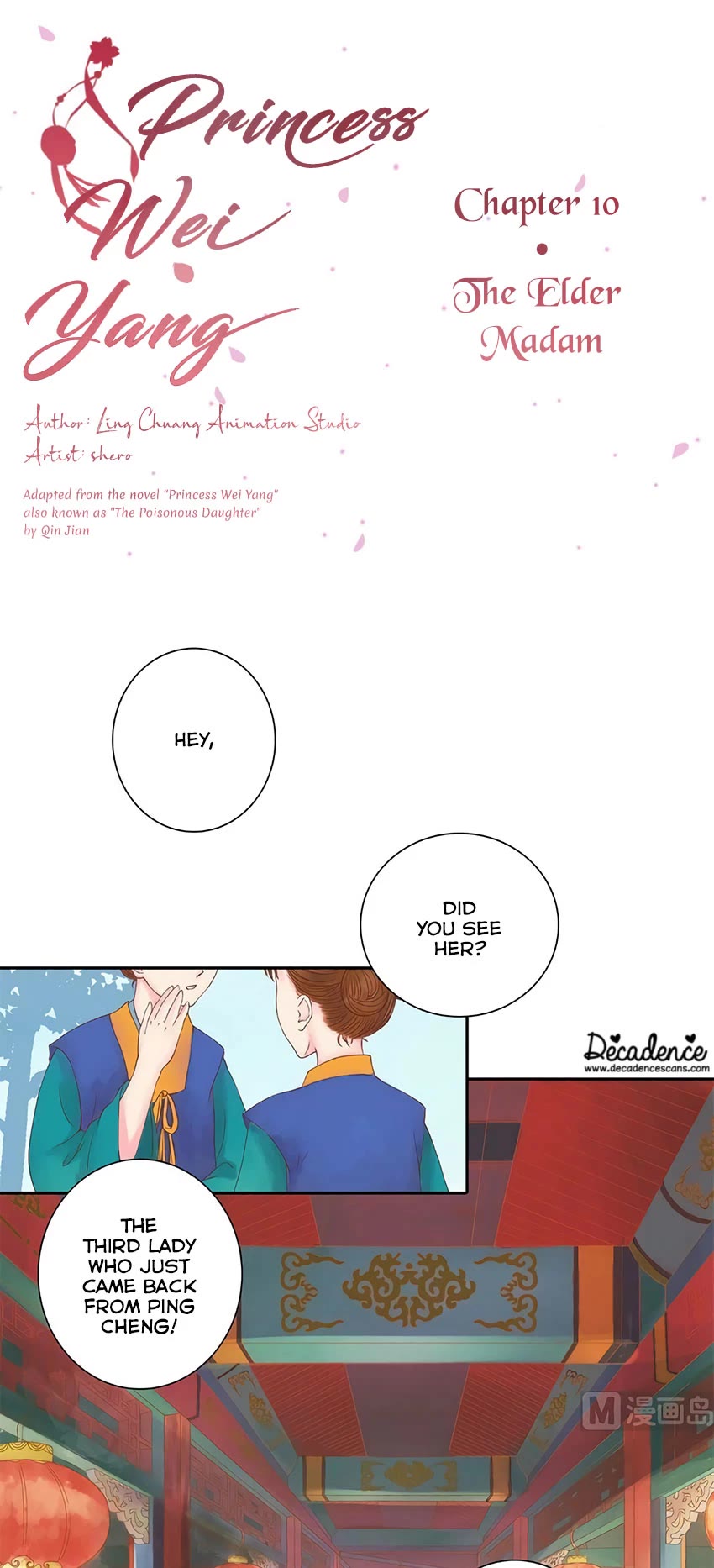 Princess Wei Yang Chapter 10 page 1 - Chapter 10: The Elder Madam