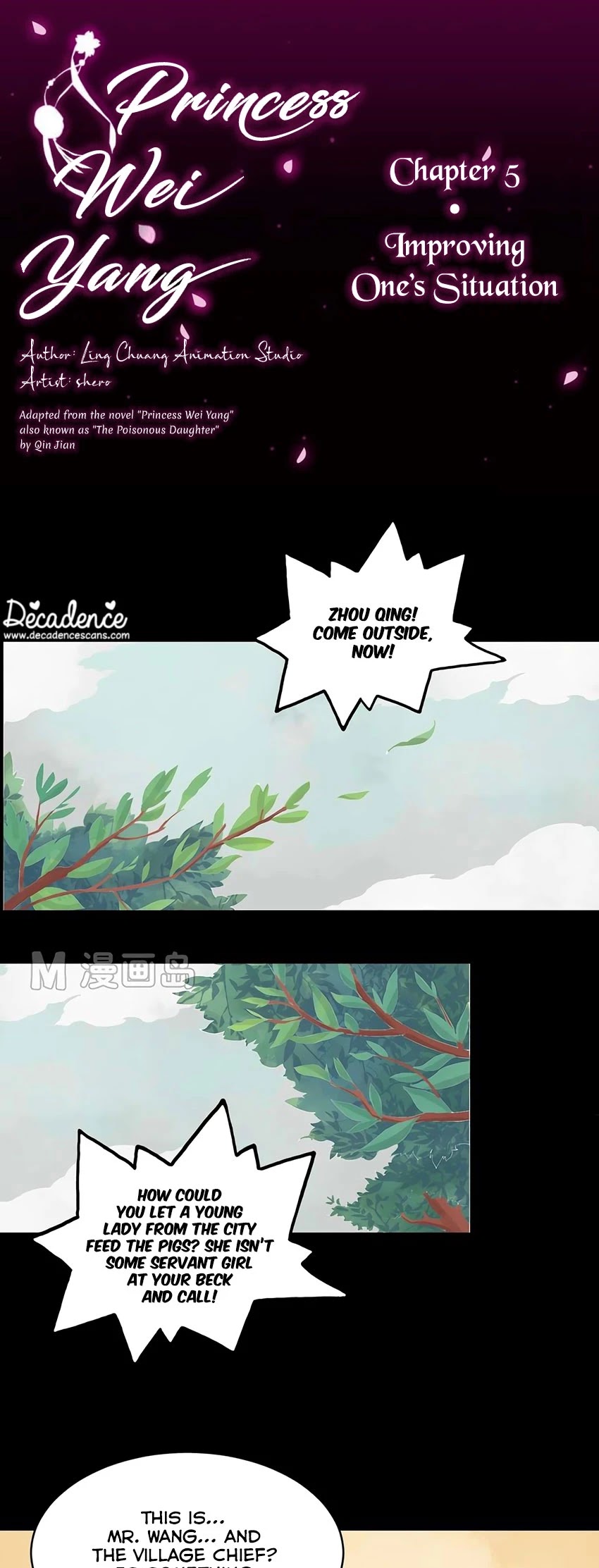 Princess Wei Yang Chapter 5 page 1 - Chapter 5: Improving One's Situation