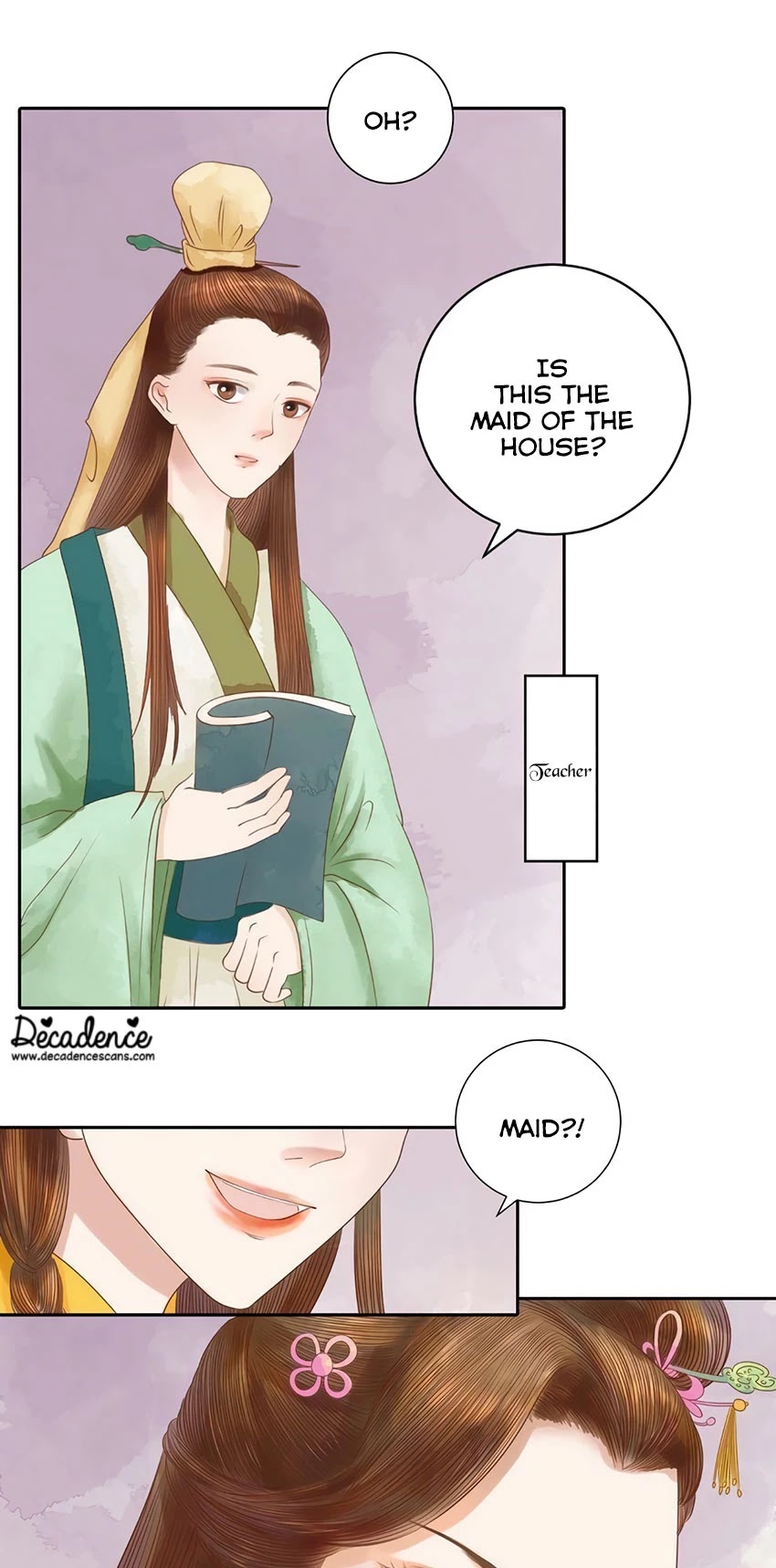 Princess Wei Yang Chapter 9 page 3 - Chapter 9: Conflict in the Study