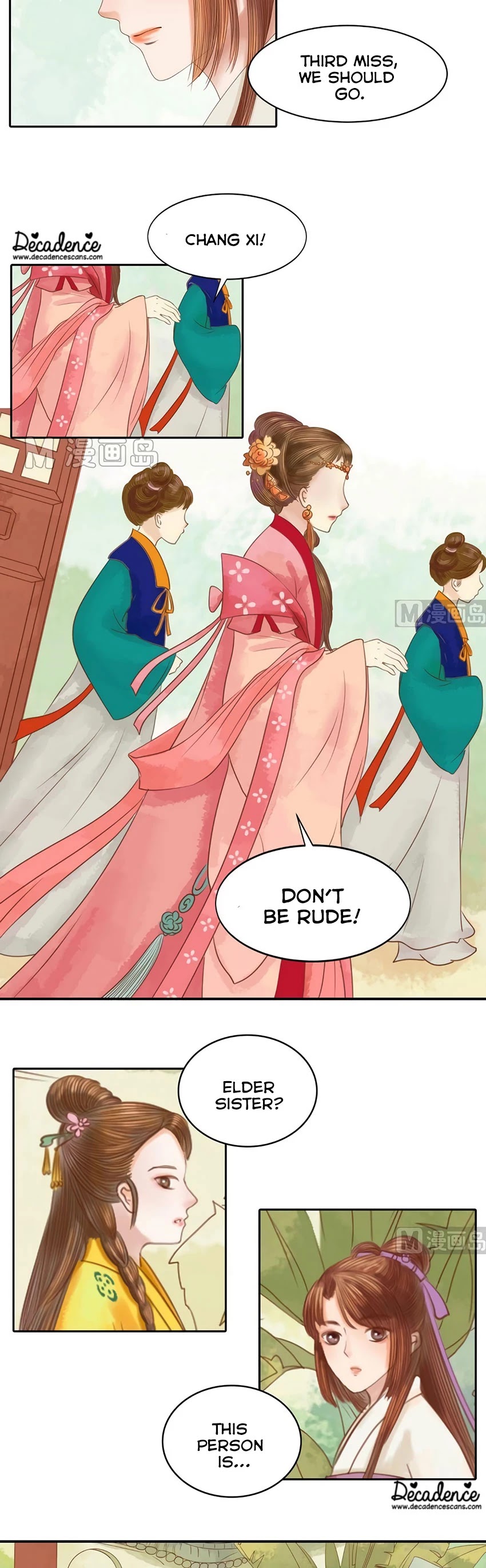 Princess Wei Yang Chapter 9 page 5 - Chapter 9: Conflict in the Study