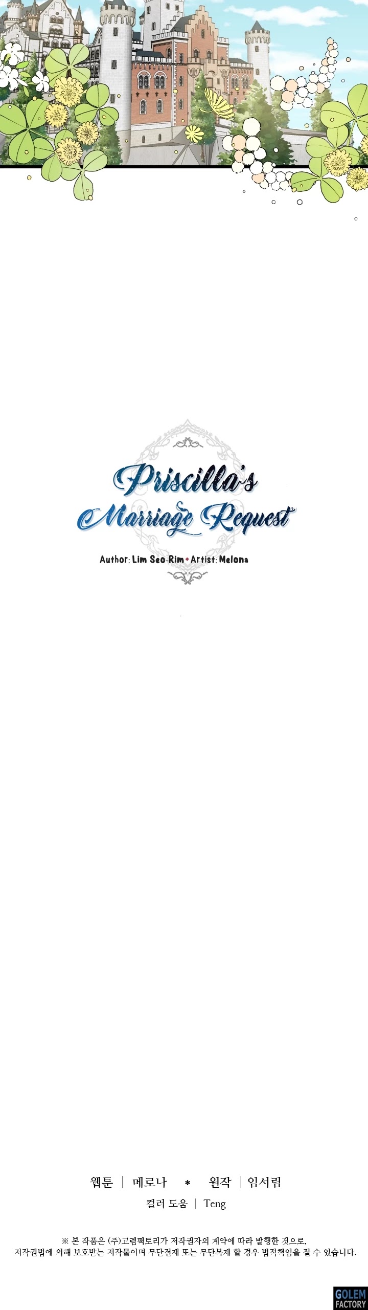 Priscilla's Marriage Request Chapter 1 page 38 - Chapter 1
