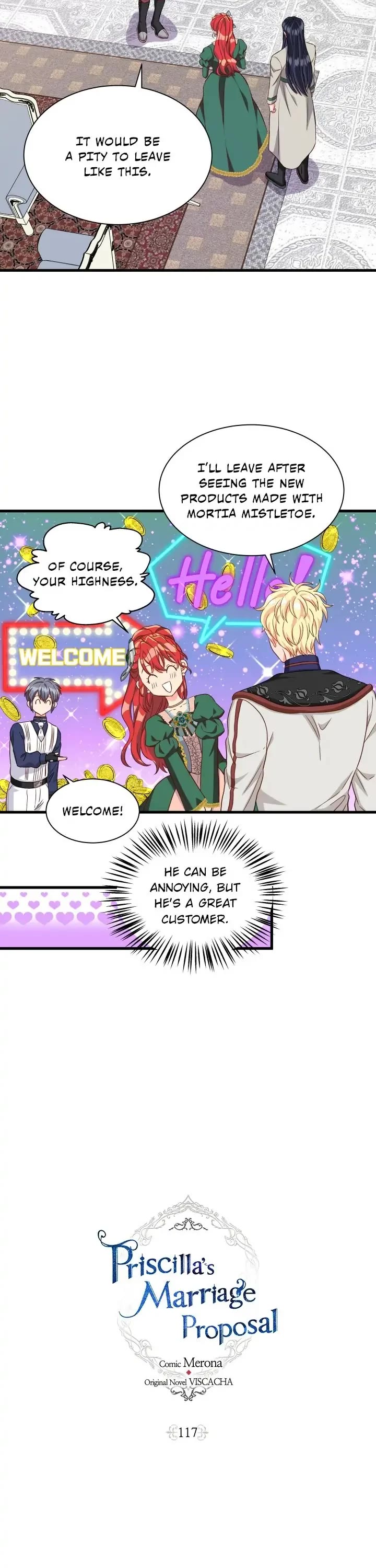 Priscilla's Marriage Request Chapter 117 page 21 - Chapter 117