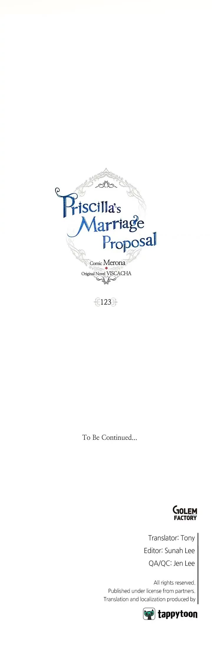 Priscilla's Marriage Request Chapter 123 page 38 - Chapter 123
