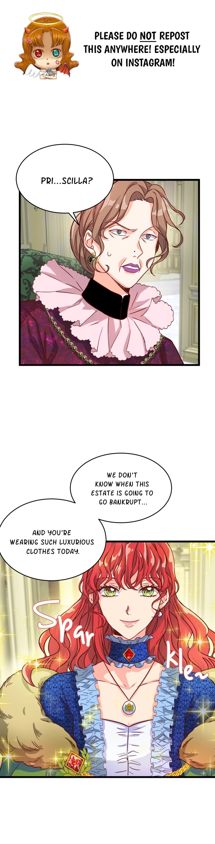 Priscilla's Marriage Request Chapter 3 page 1 - Chapter 3