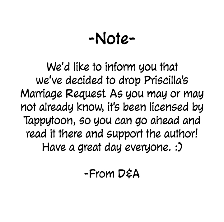 Priscilla's Marriage Request Chapter 30 page 38 - Chapter 30