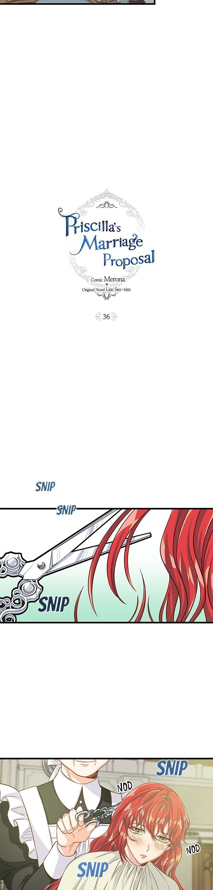 Priscilla's Marriage Request Chapter 36 page 3 - Chapter 36