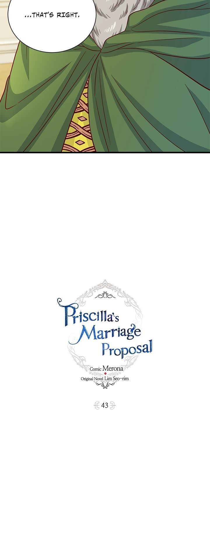 Priscilla's Marriage Request Chapter 43 page 10 - Chapter 43