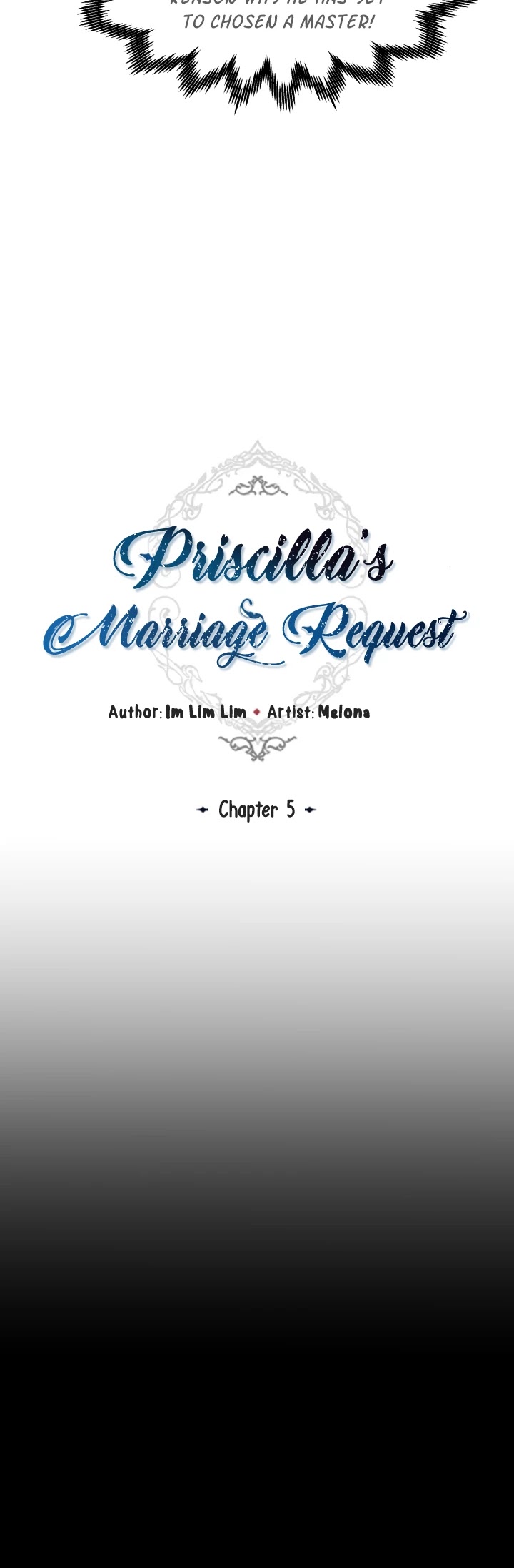 Priscilla's Marriage Request Chapter 5 page 12 - Chapter 5