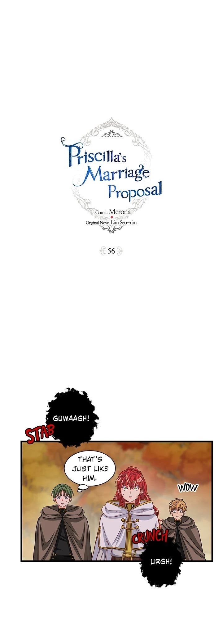 Priscilla's Marriage Request Chapter 56 page 32 - Chapter 56