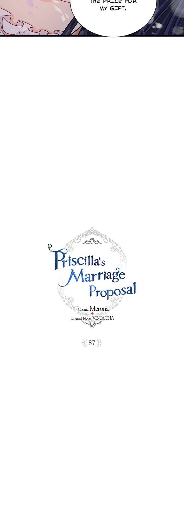 Priscilla's Marriage Request Chapter 87 page 25 - Chapter 87
